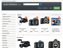 Tablet Screenshot of electronicabsas.com.ar